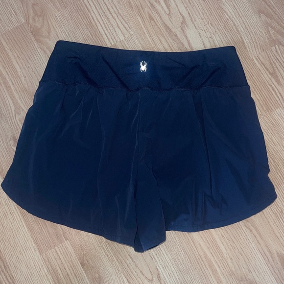 Women’s Spyder Black Woven Athletic Shorts with Pockets Size Large - Picture 8 of 8